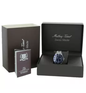 Mathy Vintage Blu Automatico 42mm