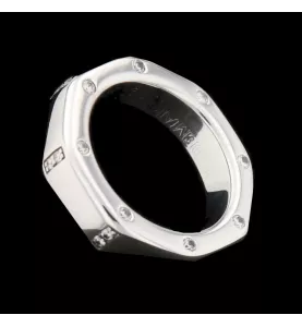 BAGUE AUDEMARS PIGUET OR GRIS DIAMANTS