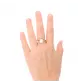 BAGUE OR JAUNE PERLE ET DIAMANTS
