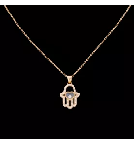 NECKLACE CHOPARD HAPPY DIAMONDS CHARMS