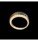 Ring Tutti frutti aus Gelbgold