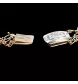 Rose gold bracelet and diamonds