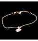 Bracciale in madreperla e diamanti