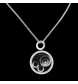 NECKLACE CHOPARD HAPPY SPIRIT WHITE GOLD