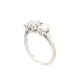 Anello in ORO BIANCO 3 DIAMANTI 1.53 CARATI