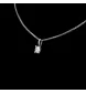 COLLIER SOLITAIRE DIAMANTS 0.20 CARATS