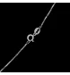 COLLIER SOLITAIRE DIAMANTS 0.20 CARATS