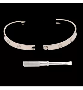 Cartier Love Bracelet Grey Gold T 19