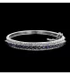 Bracciale Oro Grigio Diamanti Zaffiri