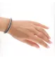 Bracciale Oro Grigio Diamanti Zaffiri