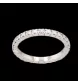 TOUR COMPLET OR GRIS DIAMANTS 1.12 CARAT