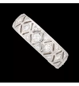 ETERNITY RING WHITE GOLD DIAMONDS