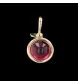 Boucles D'oreilles Pierres Roses