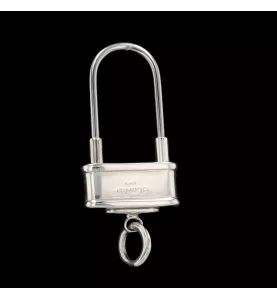 CARTIER Silver Keychain