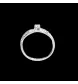 Bague en or gris 9 carats