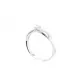 Anello in oro bianco 9kt