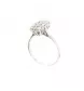 ANELLO IN ORO BIANCO PAVIMENTATO CON DIAMANTI 0.45 CARATI
