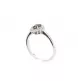 COROLLE SAPHIR DIAMANTS OR GRIS