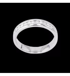 Bague or gris