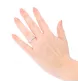 Bague or gris