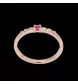 Mauboussin rose gold ring T54