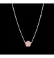 Necklace Omega Flower rose gold