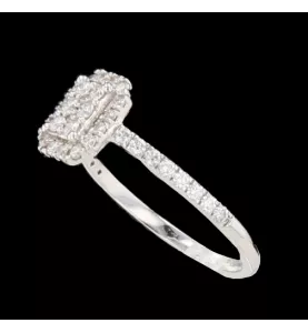 WHITE GOLD DIAMOND RING