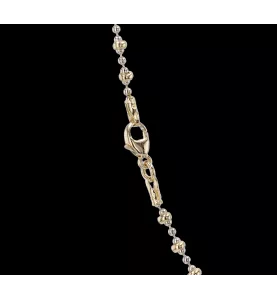 Yellow gold necklace