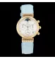 IWC Da Vinci Lady Chrono Diamanten aus Gelbgold