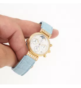 IWC Da Vinci Lady Chrono Or Jaune Diamants