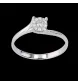 Diamond white gold ring