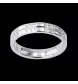 Ring white gold 16 diamonds