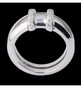 BAGUE OMEGA diamants