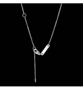 Collana pendente Solitario 0.10 Carati