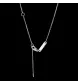 Collana pendente Solitario 0.10 Carati