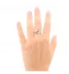 Bague or jaune rubis saphir emeraude