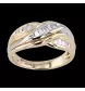 Bague 3 Ors Diamants Princesses