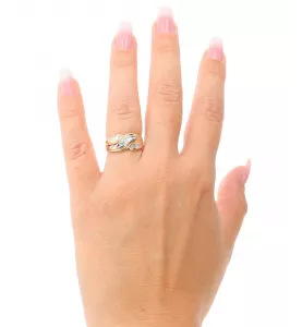 Anello 3 Diamanti Oro Principesse