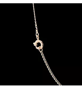 Collana Oro Giallo Rubino Diamanti
