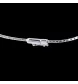 Collier or gris Diamants