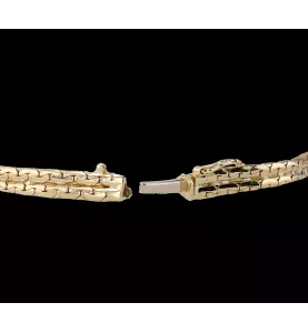 Bracelet or jaune saphirs Diamants