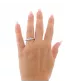 Anello Solitario Oro Bianco 0.25 Cts