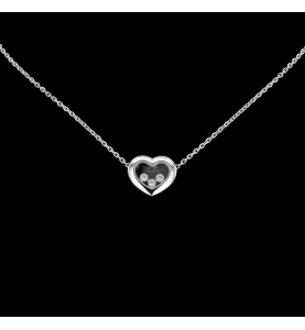 Collier coeur Chopard happy diamonds