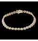 Flussarmband 36 x 0,02 Karat
