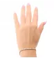 Flussarmband 36 x 0,02 Karat