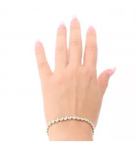 Bracciale fiume 39 x 0.05 cts