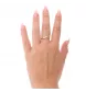BAGUE OR JAUNE DIAMANTS