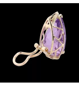 Gelbgoldschmuck 585 Amethyst
