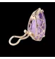 Yellow Gold Adornment 585 Amethyst