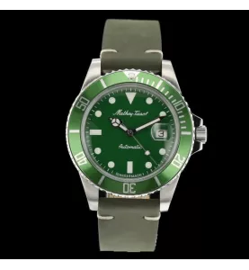 Mathy Vintage Automatic Green 42mm